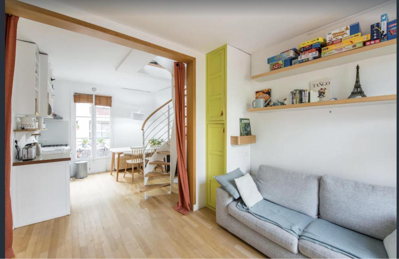 Paris Petit Appartement Lumineux Et Atypique Dış mekan fotoğraf