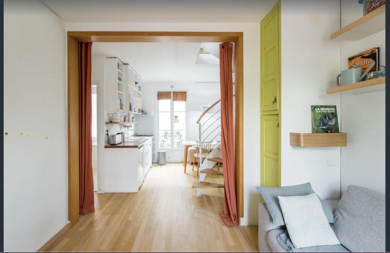 Paris Petit Appartement Lumineux Et Atypique Dış mekan fotoğraf