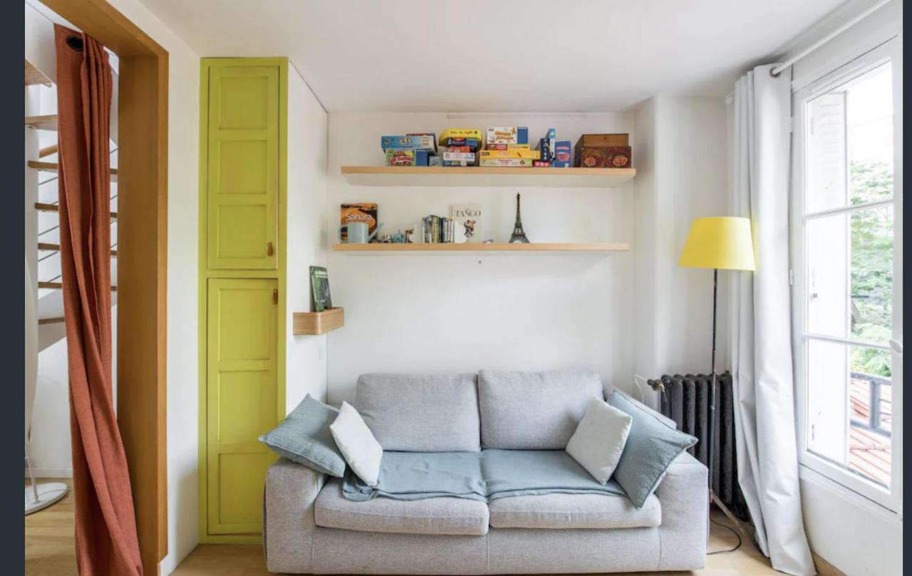 Paris Petit Appartement Lumineux Et Atypique Dış mekan fotoğraf