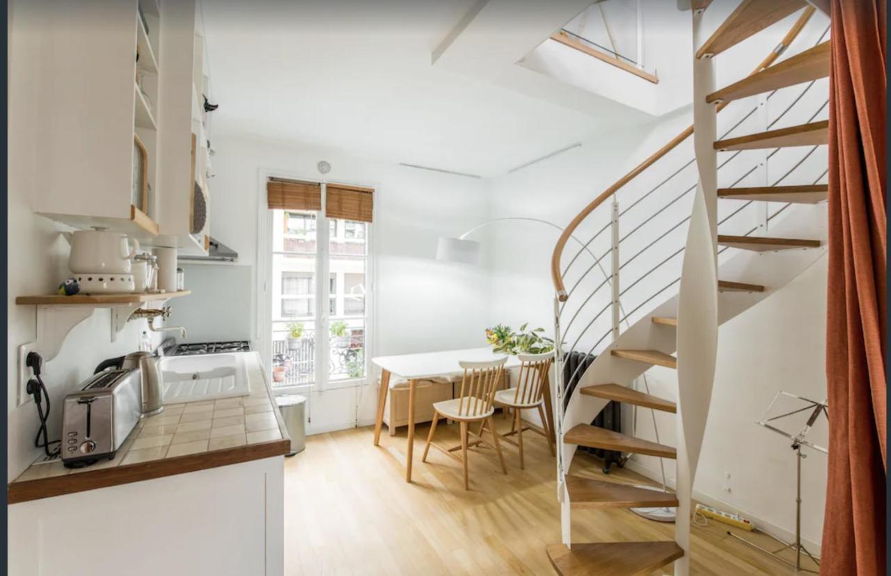 Paris Petit Appartement Lumineux Et Atypique Dış mekan fotoğraf