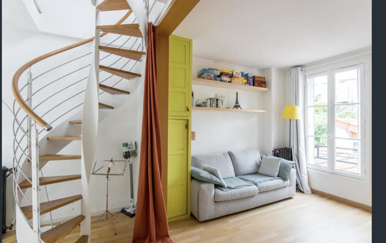 Paris Petit Appartement Lumineux Et Atypique Dış mekan fotoğraf
