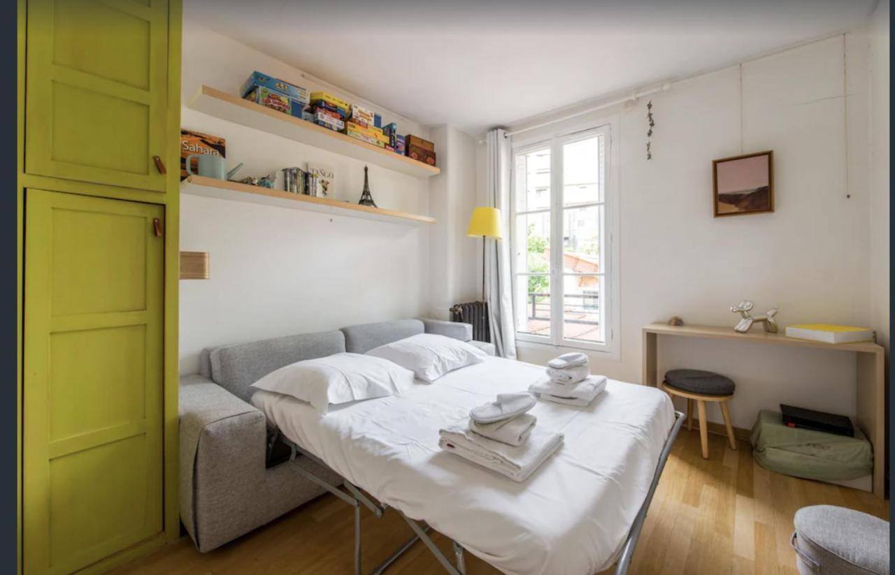 Paris Petit Appartement Lumineux Et Atypique Dış mekan fotoğraf