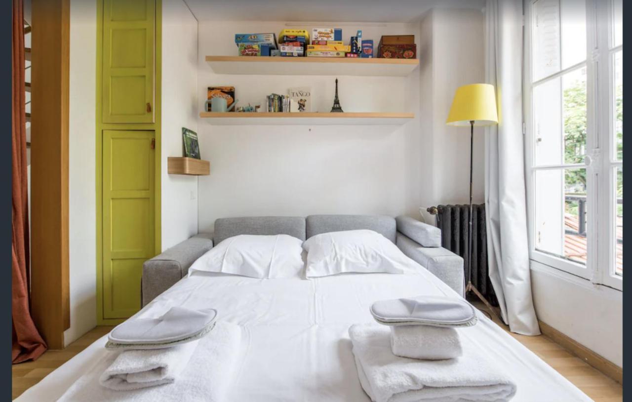 Paris Petit Appartement Lumineux Et Atypique Dış mekan fotoğraf
