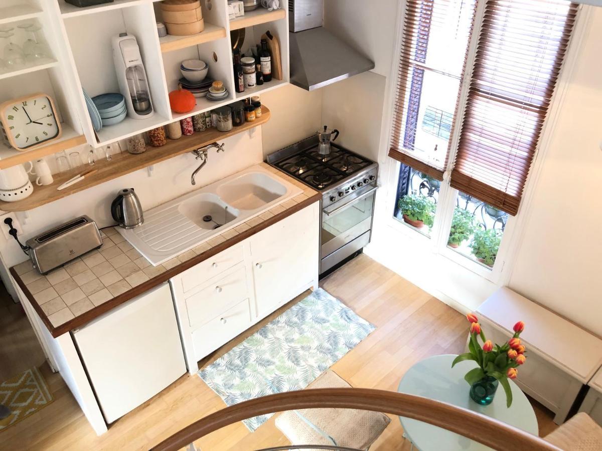 Paris Petit Appartement Lumineux Et Atypique Dış mekan fotoğraf